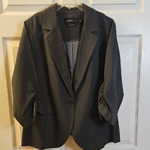 Torrid Studio Gray Blazer